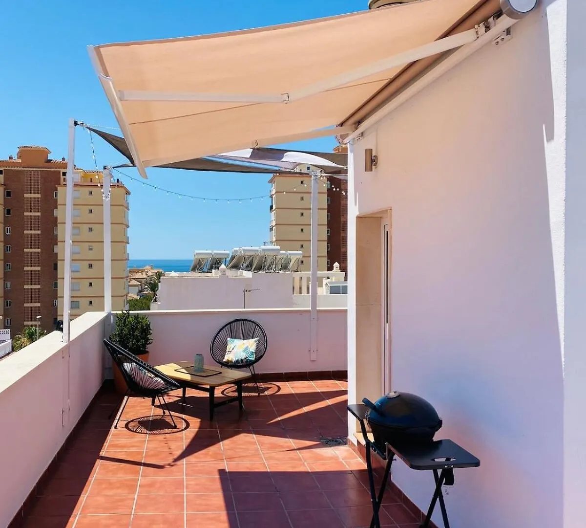 Apartamento Duplex With Private Rooftop And Views Torrox