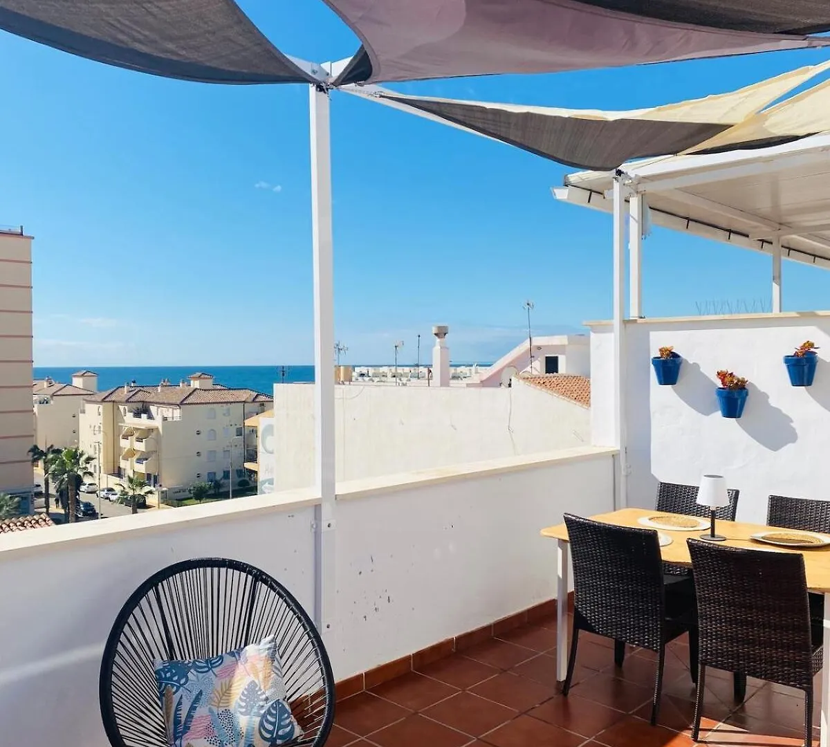 Apartamento Duplex With Private Rooftop And Views Torrox Espanha